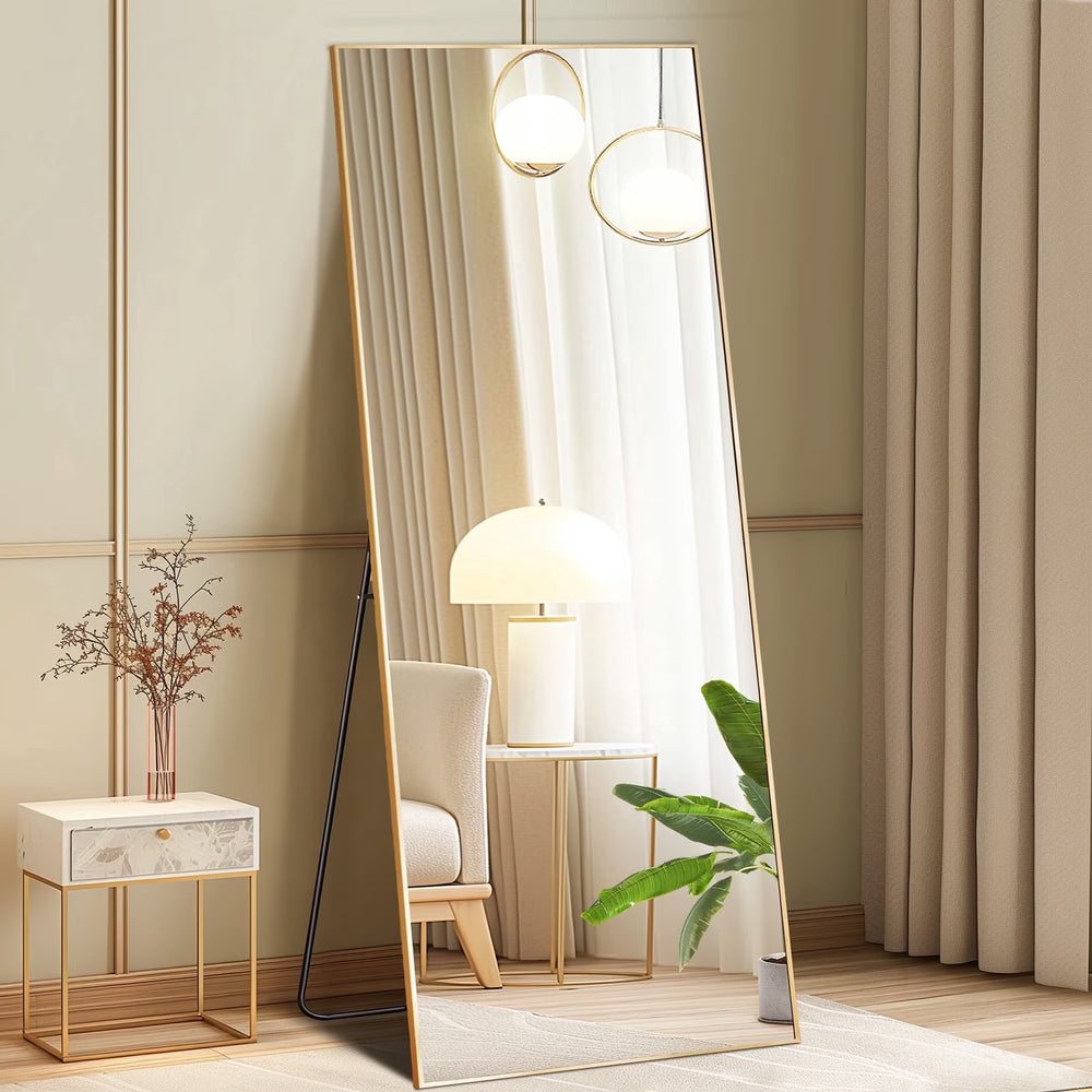 CONCETTA 65"x24" Rectangle Full Length Mirror, Full Body Standing Mirror Floor Mirrors