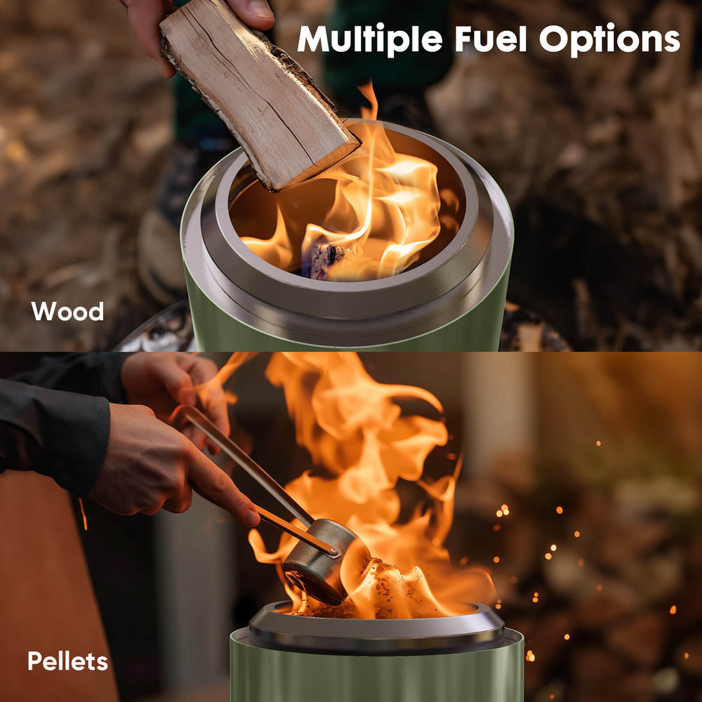 CONCETTA Portable Fire Pit Enjoy the Warmth of the Outdoors