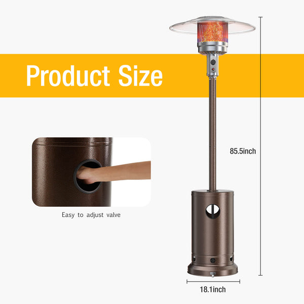 CONCETTA Propane Heater for Outdoor Camping