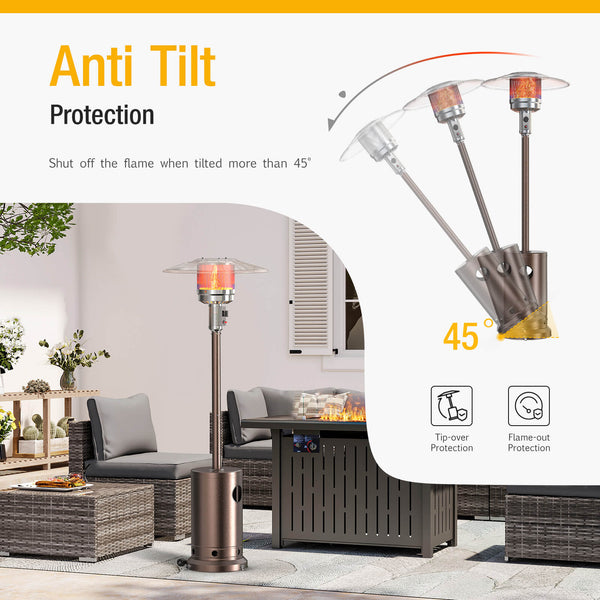 CONCETTA Propane Heater for Outdoor Camping