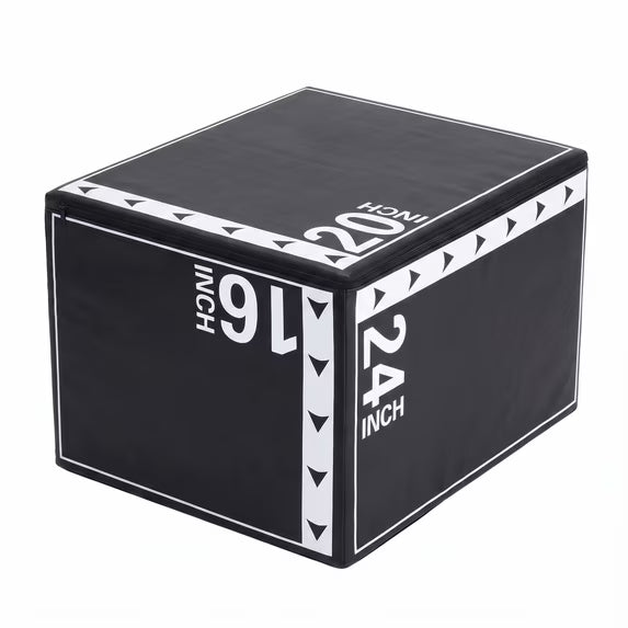 SHOUFTW 3-in-1 Plyo Jump Box , Strength Training for Home Gym