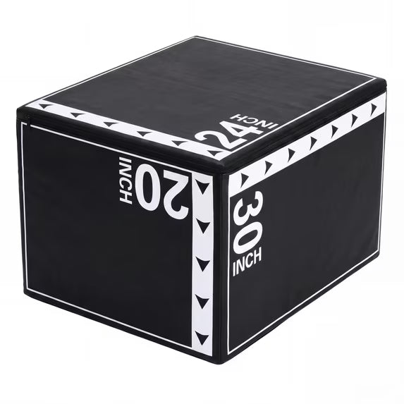 SHOUFTW 3-in-1 Plyo Jump Box , Strength Training for Home Gym