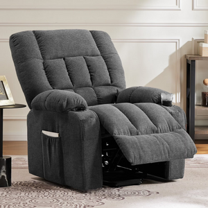 CONCETTA Indulge Adult Modern Lounge Chair Recliners with Massage and Sofa Bed