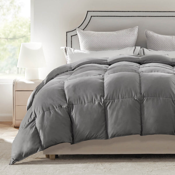 CONCETTA Fluffy Duvet Insert, Hotel Feather Comforter, Lightweight Down Alternative