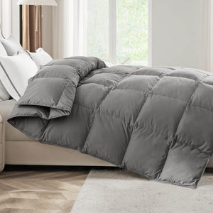 CONCETTA Fluffy Duvet Insert, Hotel Feather Comforter, Lightweight Down Alternative
