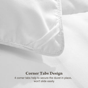 CONCETTA Comforter and Duvet Insert,All Season Down Alternative Comforters Hotel Blanket with Corner Tabs