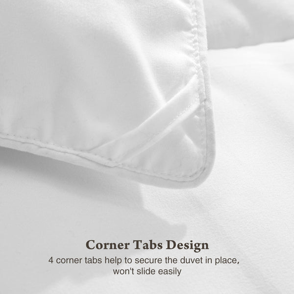 CONCETTA Comforter and Duvet Insert,All Season Down Alternative Comforters Hotel Blanket with Corner Tabs
