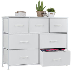 JOINSUN 7-Drawer Dresser, Fabric Storage Tower Organizer for Bedroom, Living Room