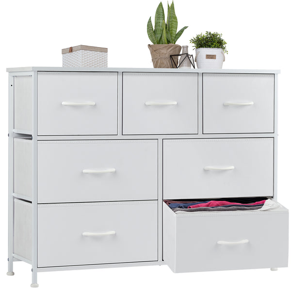 CONCETTA 7-Drawer Dresser, Fabric Storage Tower Organizer for Bedroom, Living Room