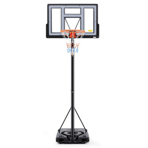 CONCETTA Portable Basketball Hoops - 4.2-10 ft Adjustable Height for Indoor, Outdoor, Swimming Pool, For Adults, Kids