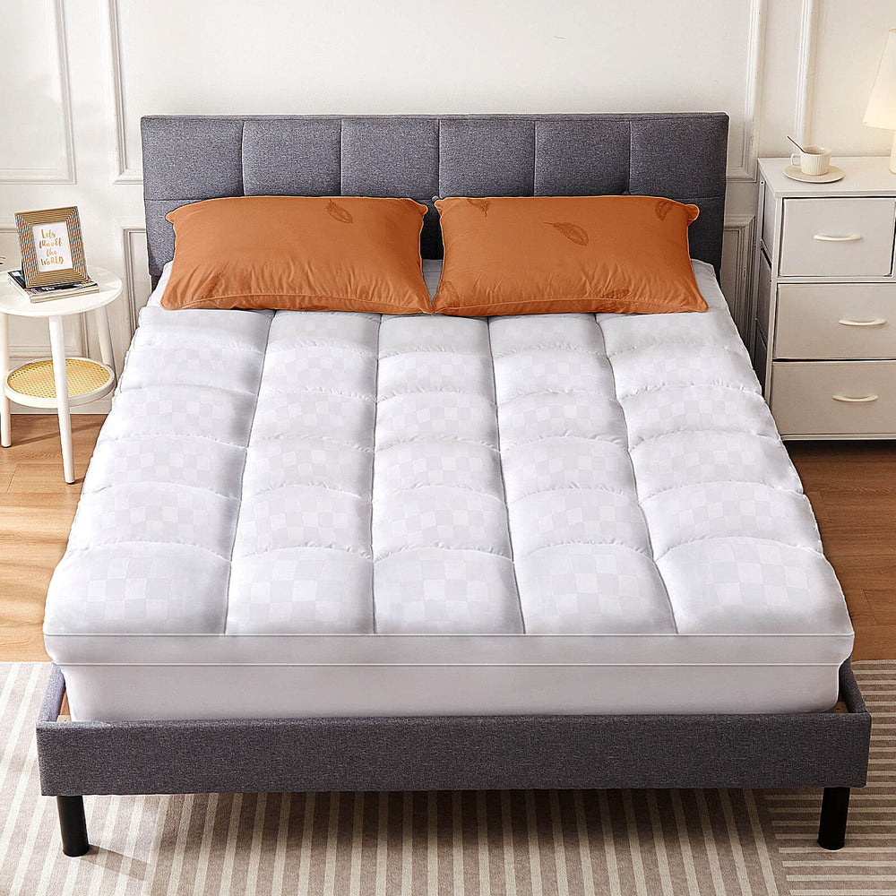 CONCETTA Mattress Topper Twin, Extra Thick Bed Topper for Hot Sleepers