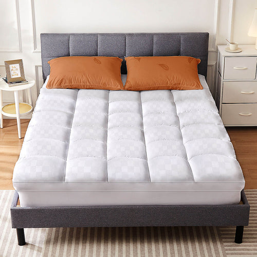 CONCETTA Mattress Topper Twin, Extra Thick Bed Topper for Hot Sleepers