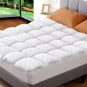 CONCETTA Mattress Topper Twin, Extra Thick Bed Topper for Hot Sleepers