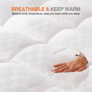 CONCETTA Mattress Topper Twin, Extra Thick Bed Topper for Hot Sleepers