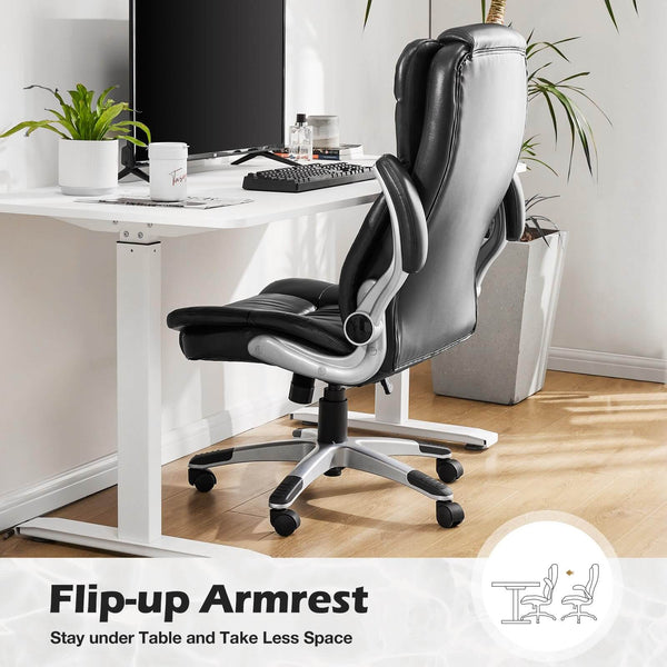 pu-leather-office-chair-flip-up-armrests#Color_Black