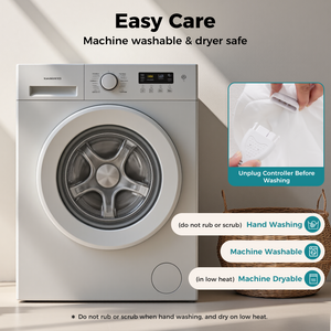 Heated Blanket, ETL Certificated Heating Electric Blanket with 10 Heat Levels, Machine Washable Winter Warmer with Over-Heat Protection