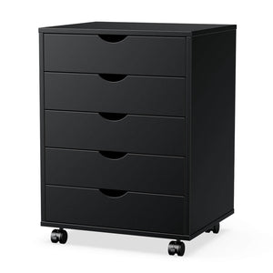 CONCETTA Storage Cabinet Dressers with Wheels Mobile Organizer Drawers for Office, Bedroom, Home