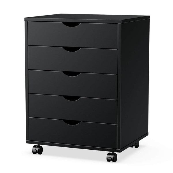 CONCETTA Storage Cabinet Dressers with Wheels Mobile Organizer Drawers for Office, Bedroom, Home